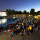 You know, maybe I would like to screen a new movie from the comfort of my McMansion’s pool.